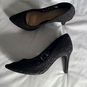 Black designed Kelly and Katie Heels